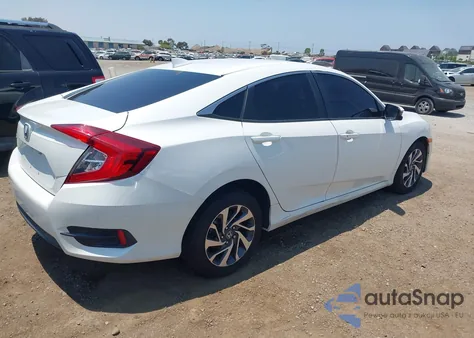 2018 Honda Civic Ex z USA, uszkodzony, nr VIN 2HGFC2F74JH542105